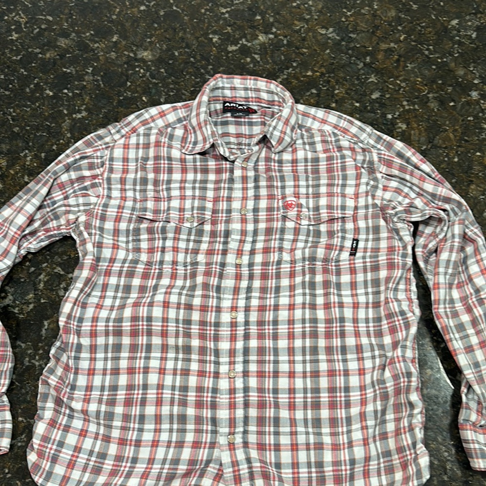 Ariat FR Pearl Snap L/G